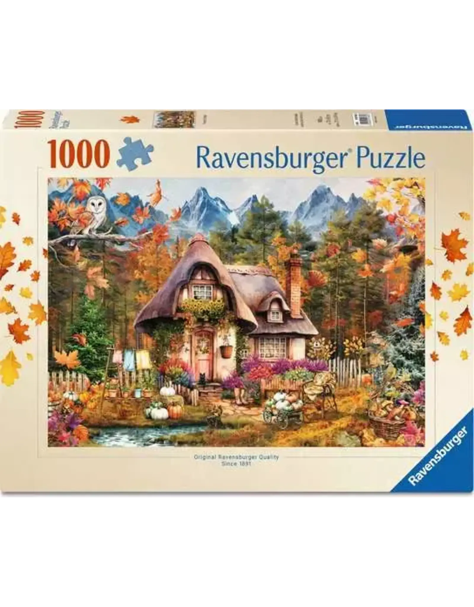 Ravensburger Pumpkin Cottage 1000 Piece Puzzle