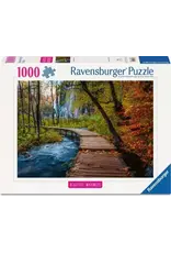 Ravensburger Autumnal Wooden Trail 1000 Piece Puzzle