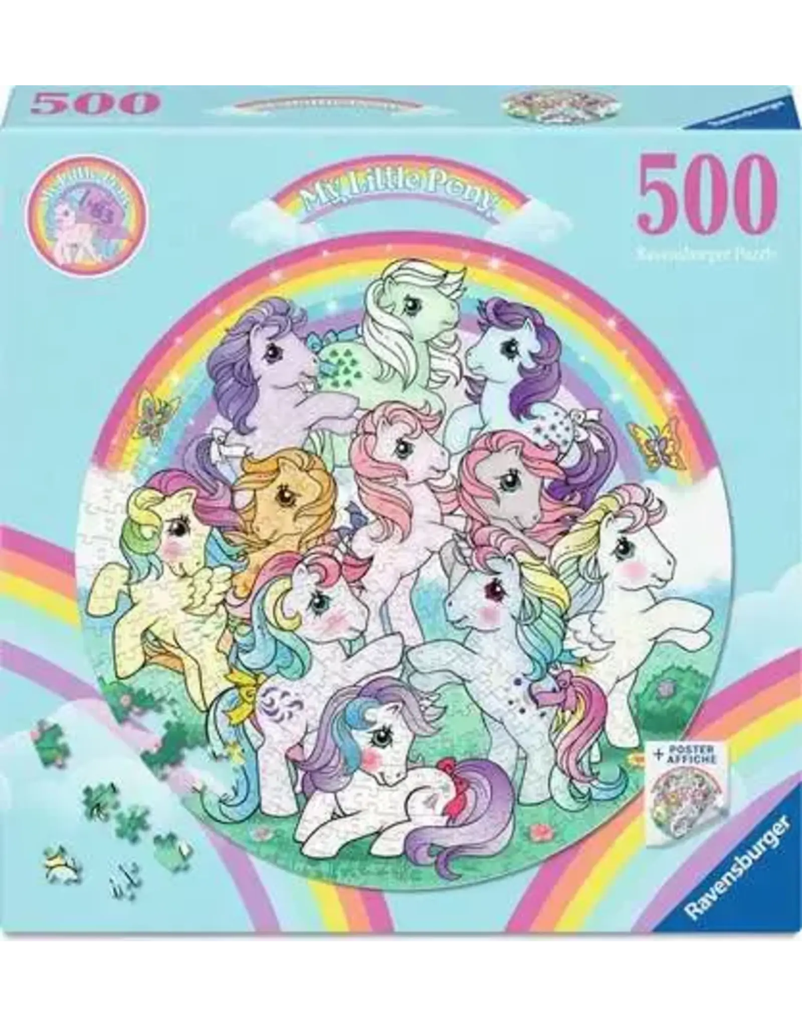 Ravensburger My Little Pony 500 Piece Round Puzzle