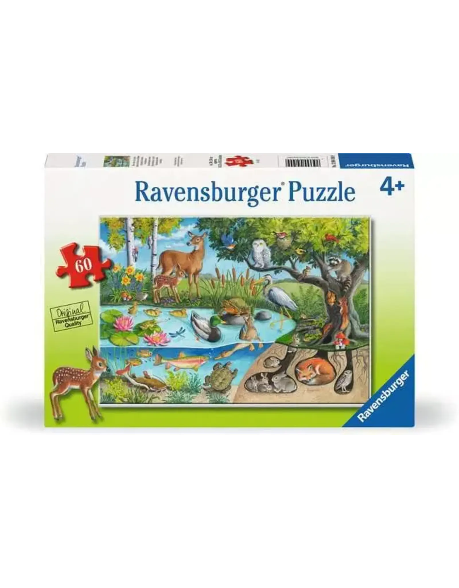 Ravensburger Animals Above and Below 60 Piece Puzzle