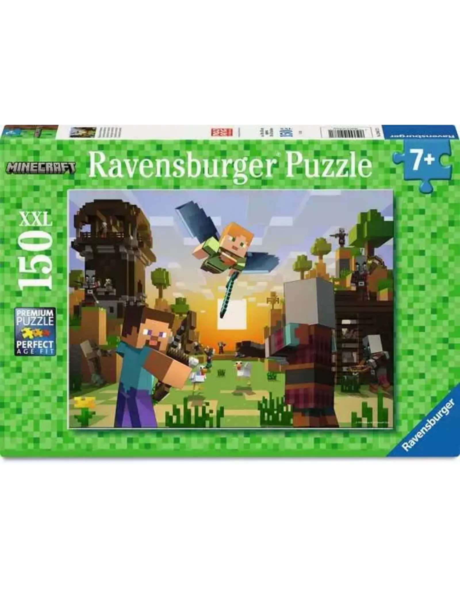 Ravensburger Minecraft Construction and Adventure 150 Piece XXL Puzzle