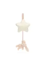 Jellycat Bashful Blush Bunny Musical Pull