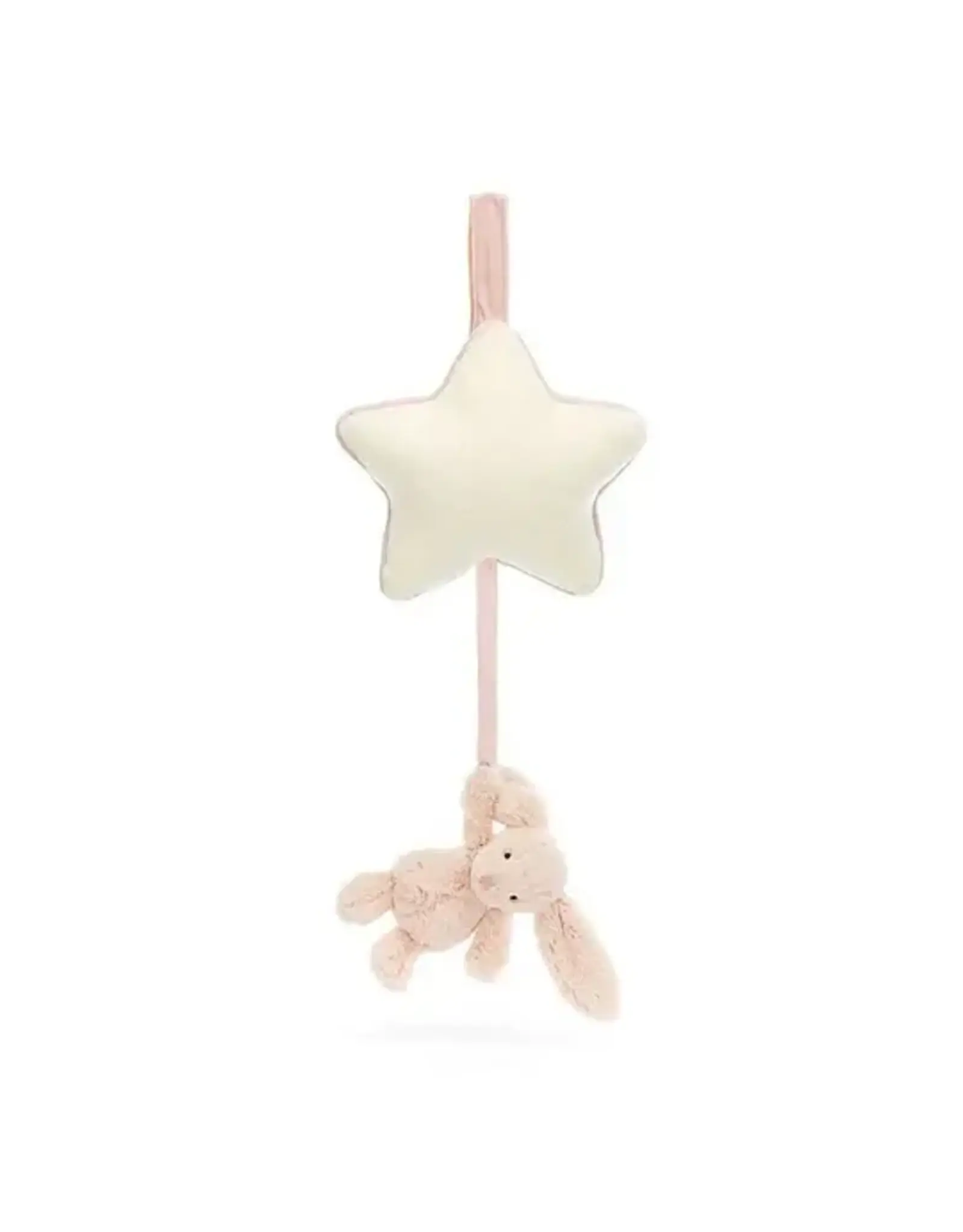 Jellycat Bashful Blush Bunny Musical Pull