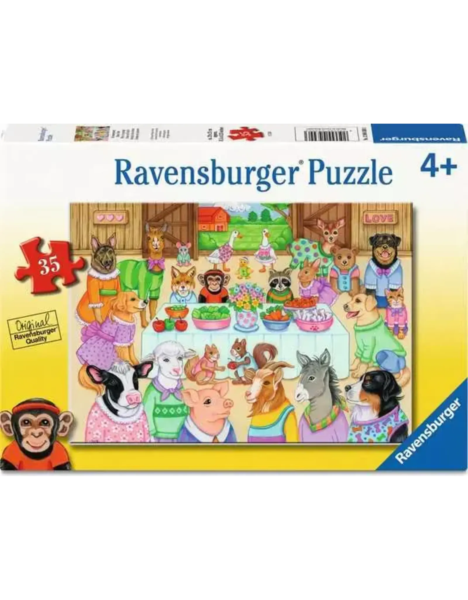 Ravensburger Barn Party 35 Piece Puzzle