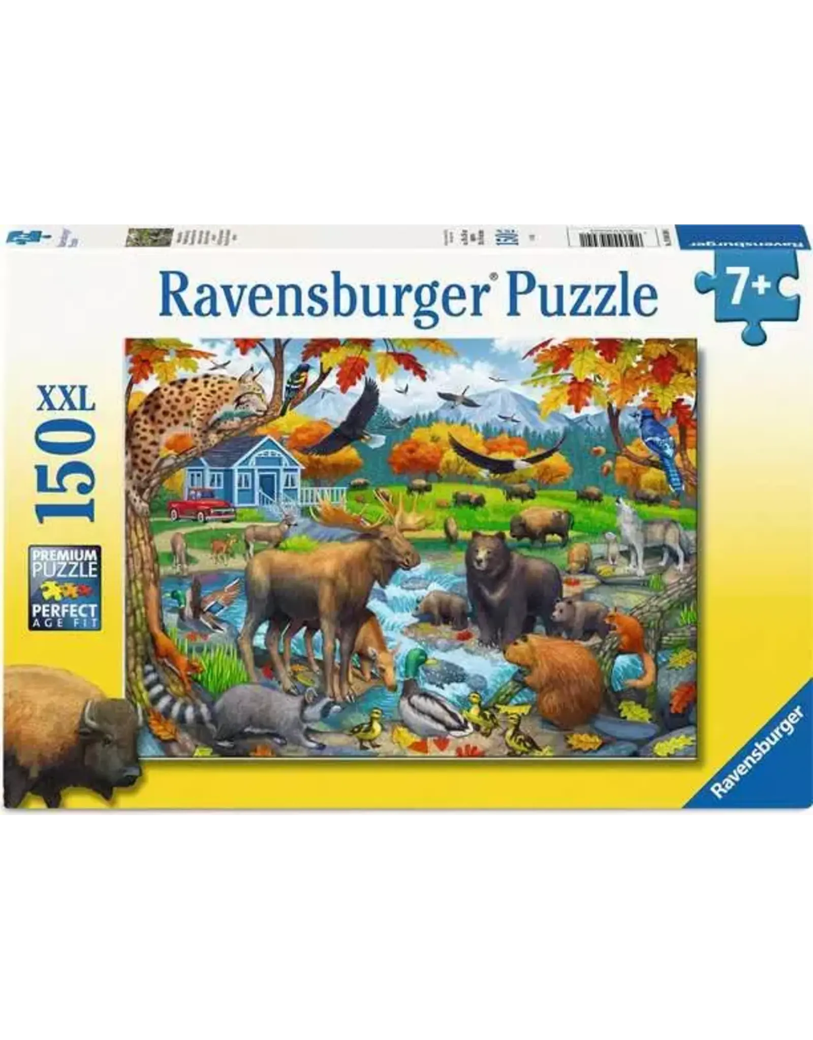 Ravensburger Wildlife Gathering 150 Piece XXL Puzzle