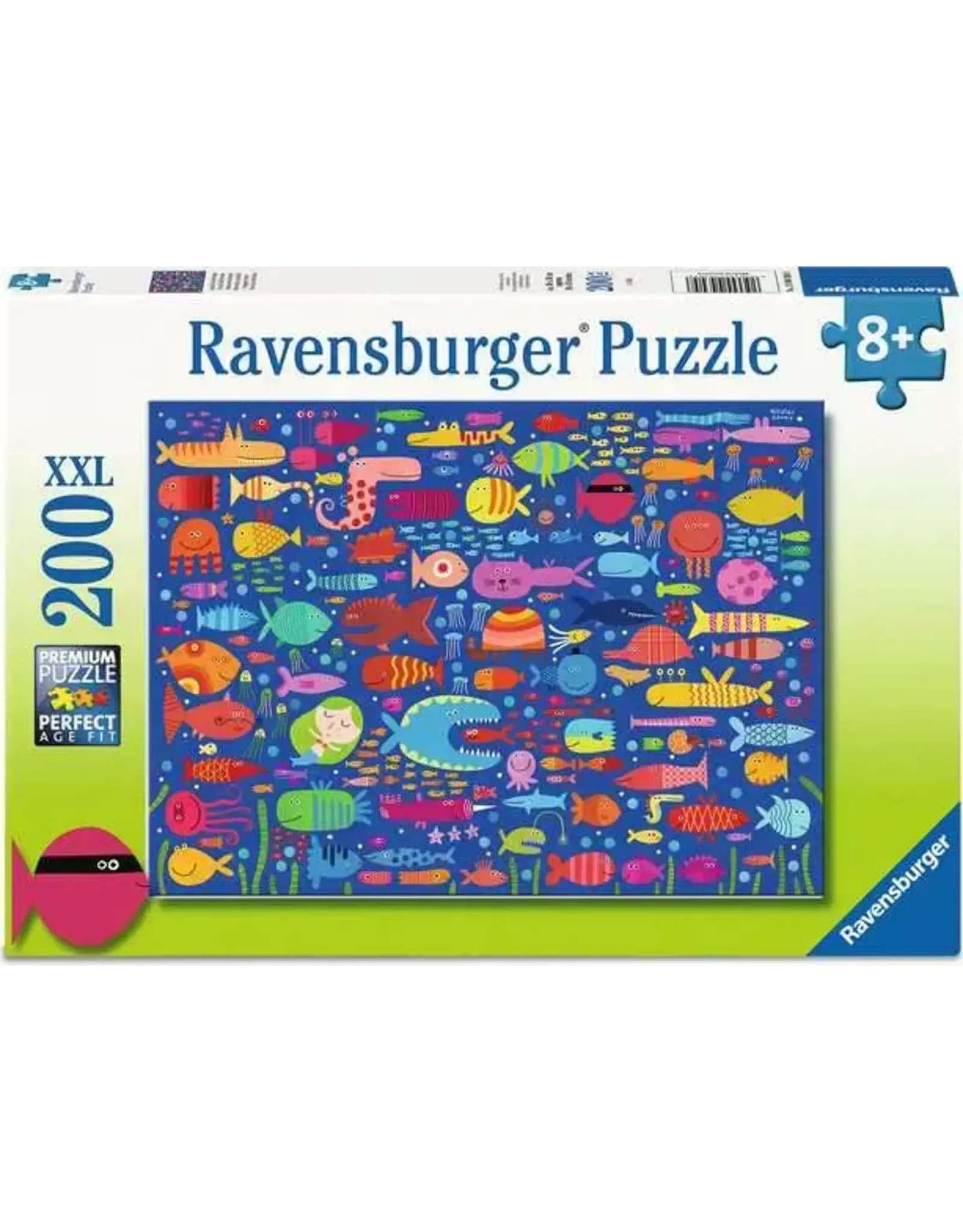Ravensburger Funny Fish Friends 200 Piece XXL Puzzle