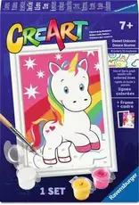 Ravensburger CreArt Sweet Unicorn 8x12cm