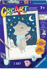 Ravensburger CreArt Cute Badger w/ Gems 12x18cm