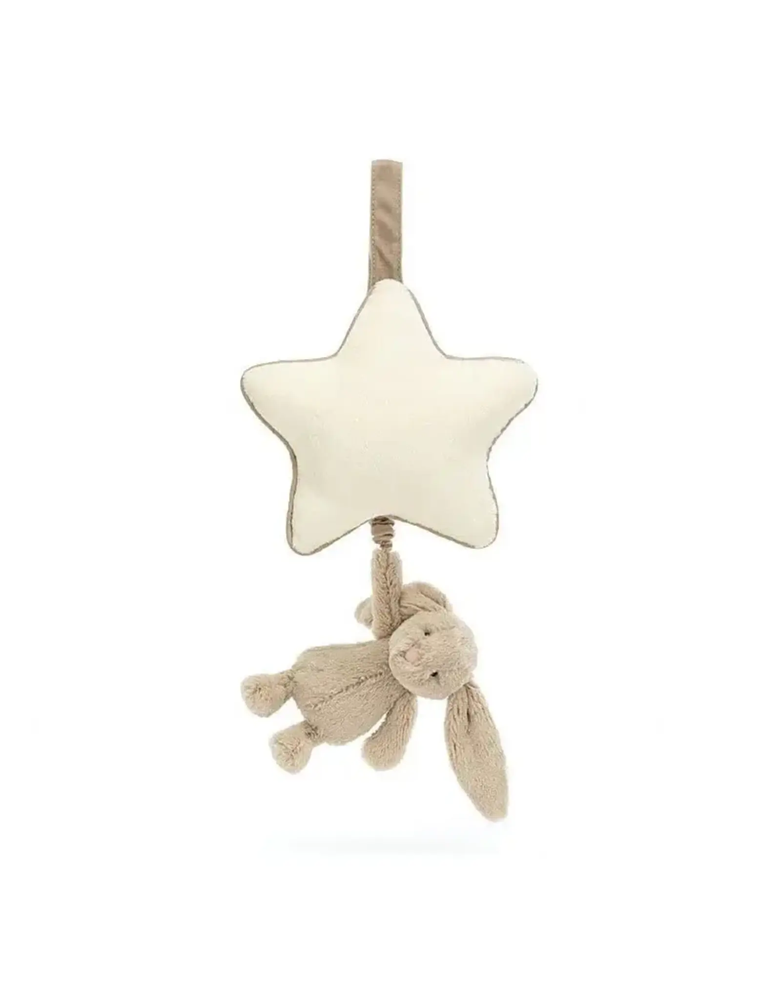 Jellycat Bashful Beige Bunny Musical Pull