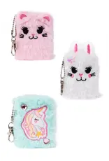 Great Pretenders Mini Furry Friends Keychain Journal