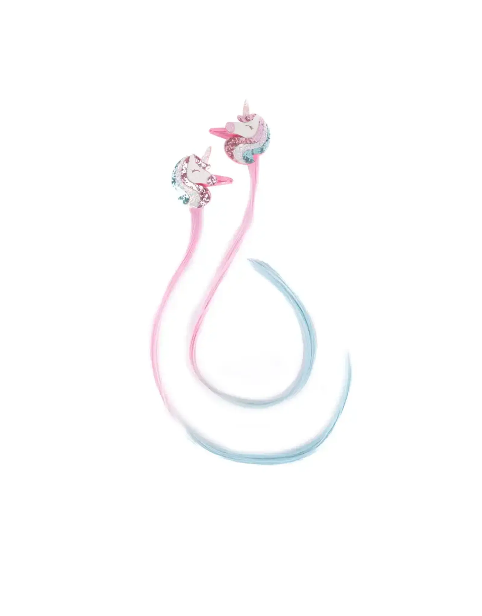 Great Pretenders Pretty Pastel Unicorn Hair Extension Clips