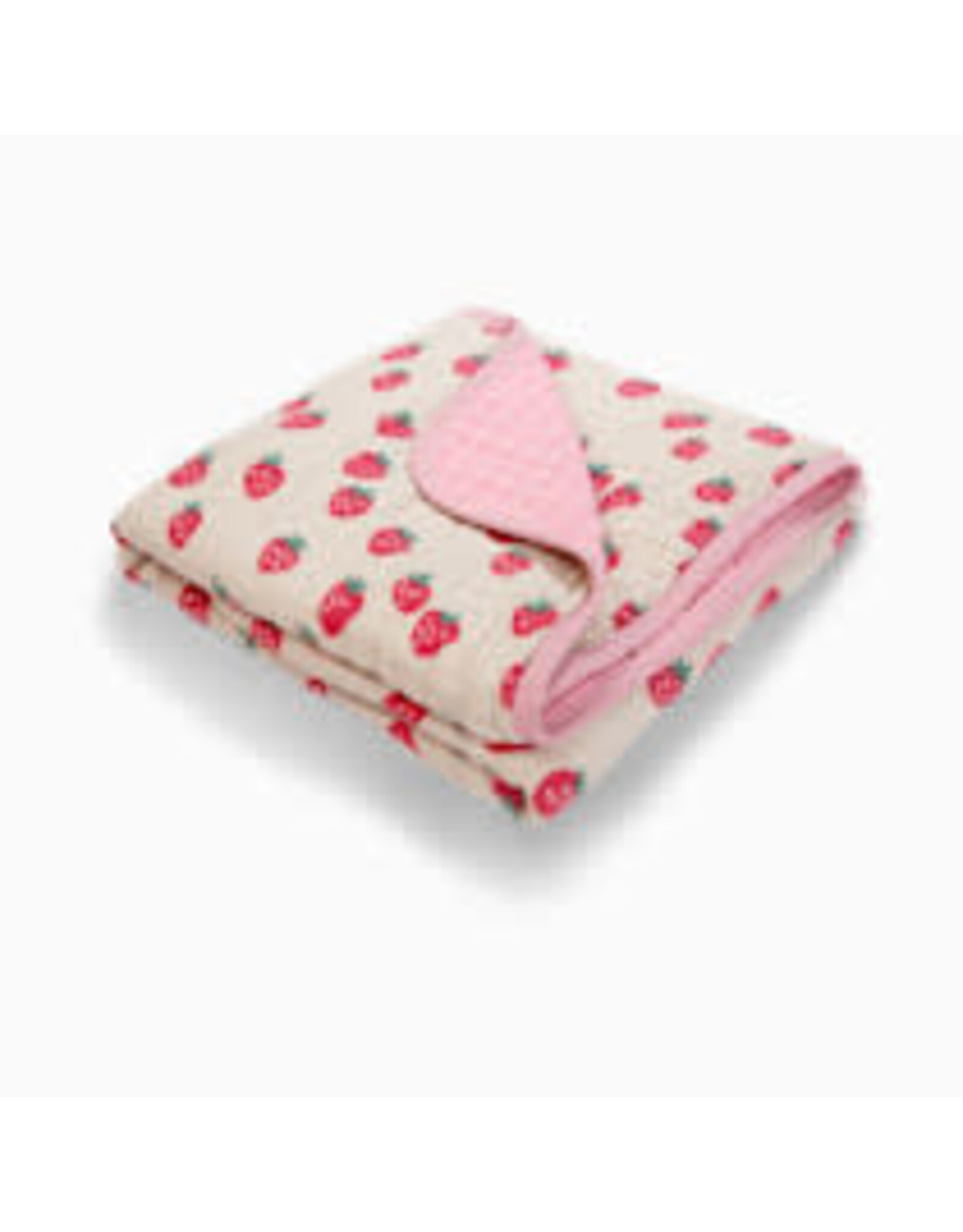 Itzy Ritzy Itzy Blanket Strawberries and Cream