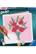 Ravensburger CreArt Poppy Bouquet 20x20cm