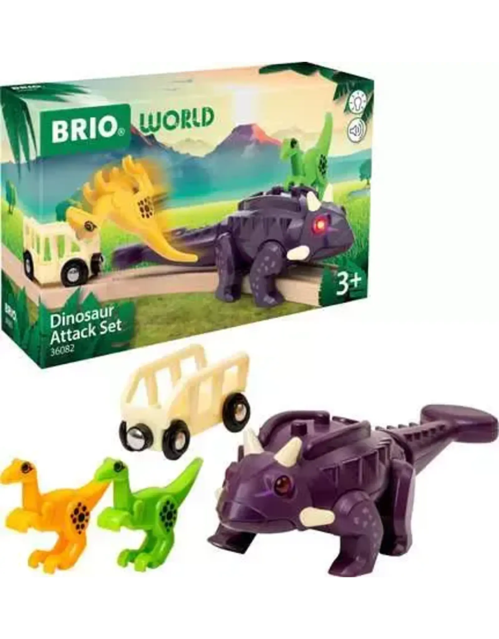 Brio Dinosaur Attack Set