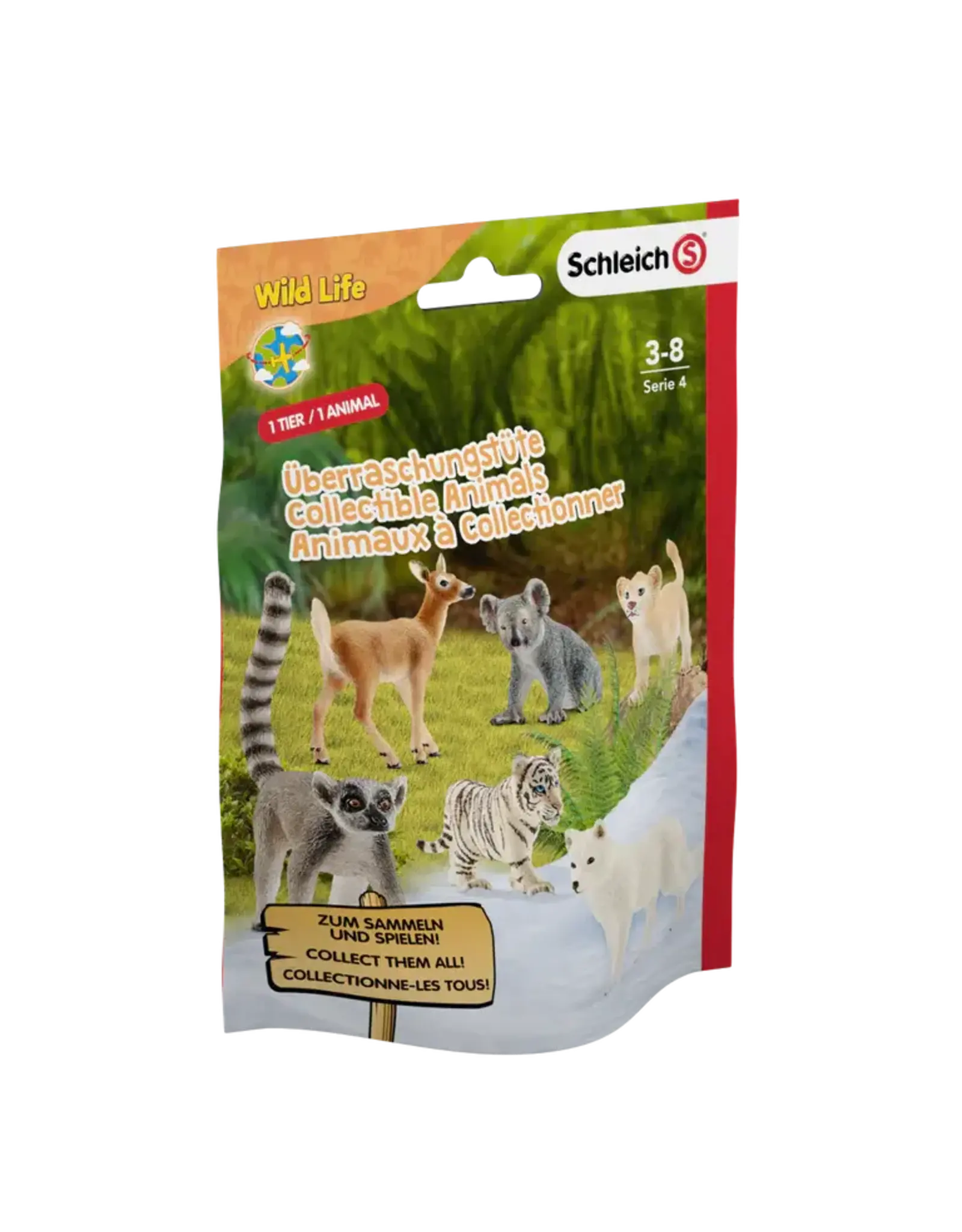 Schleich Collectible Wild Life Blind Bag Series 4