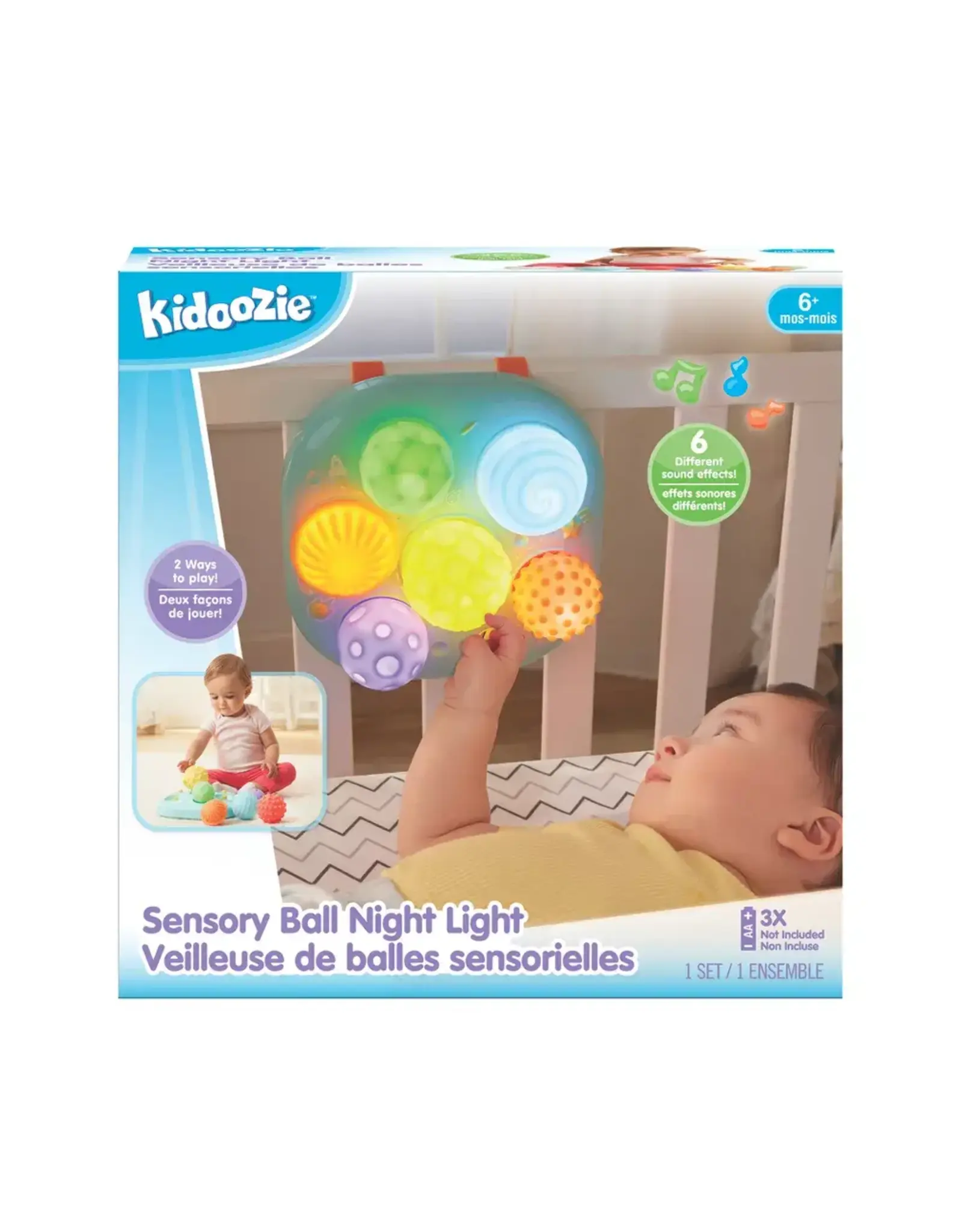 Kidoozie Sensory Ball Night Light