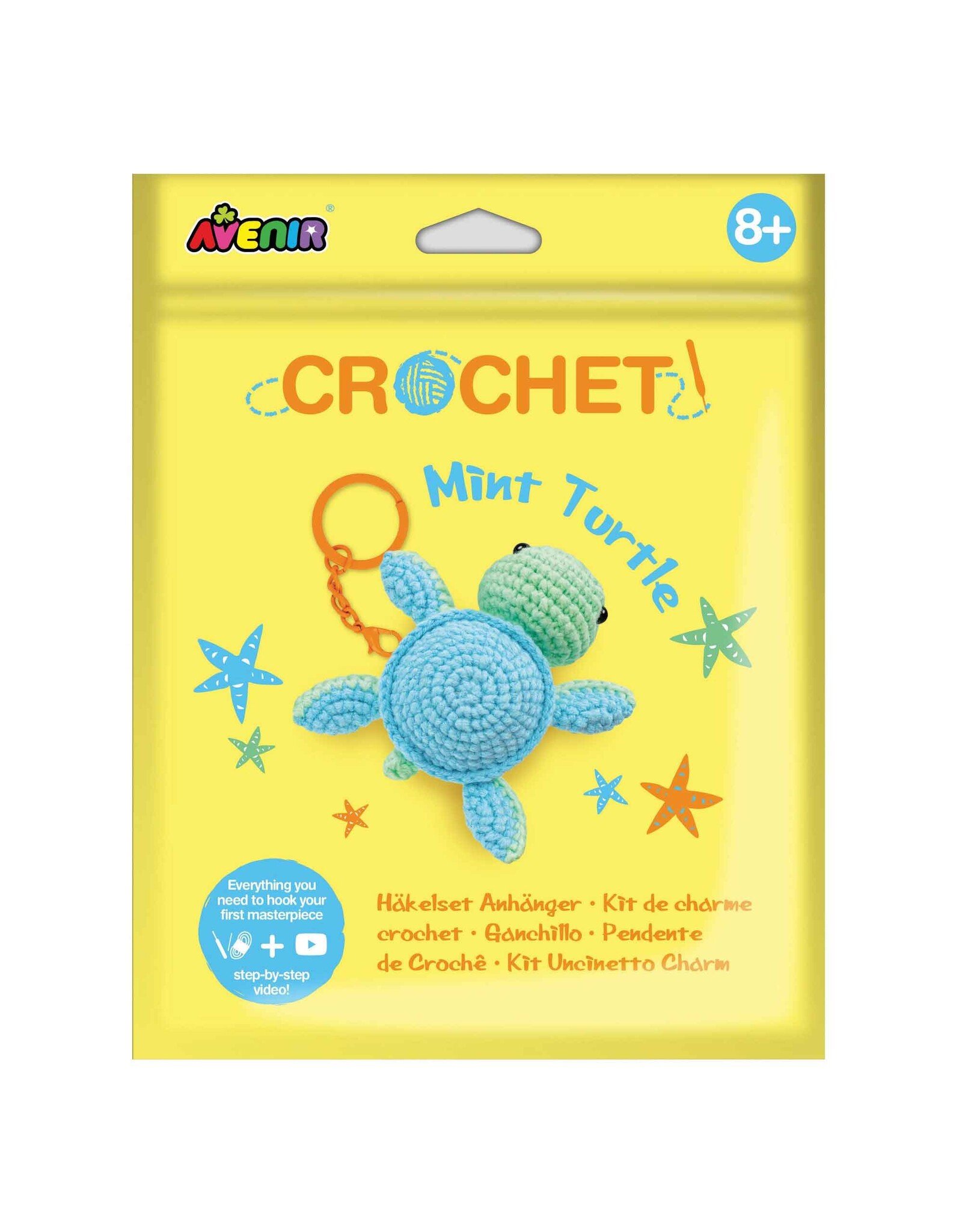 Avenir Crochet Mint Turtle