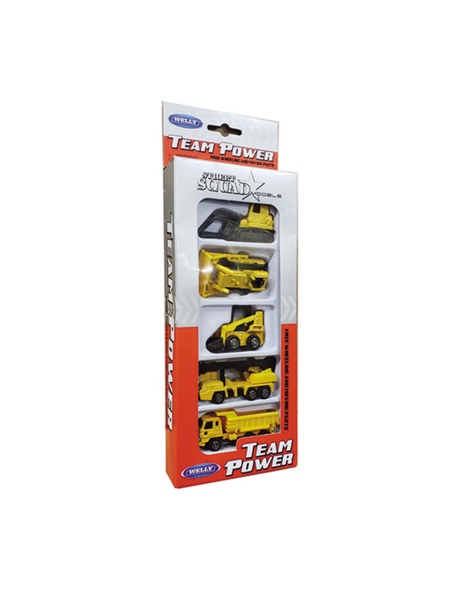 Welly Construction - 5pc City Team Gift Set
