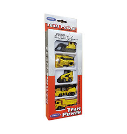 Welly Construction - 5pc City Team Gift Set