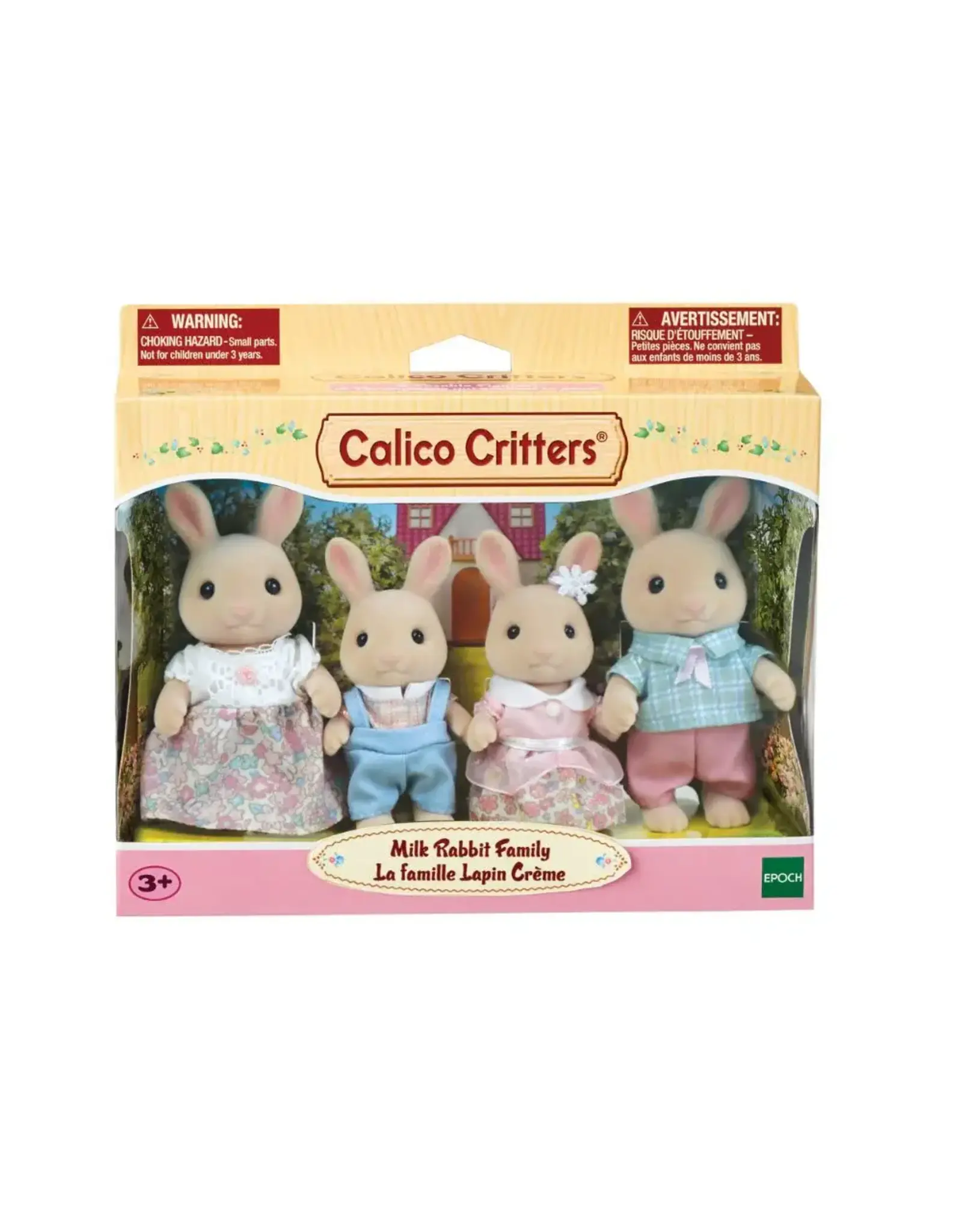 Calico Critters Calico Critters Milk Rabbit Family