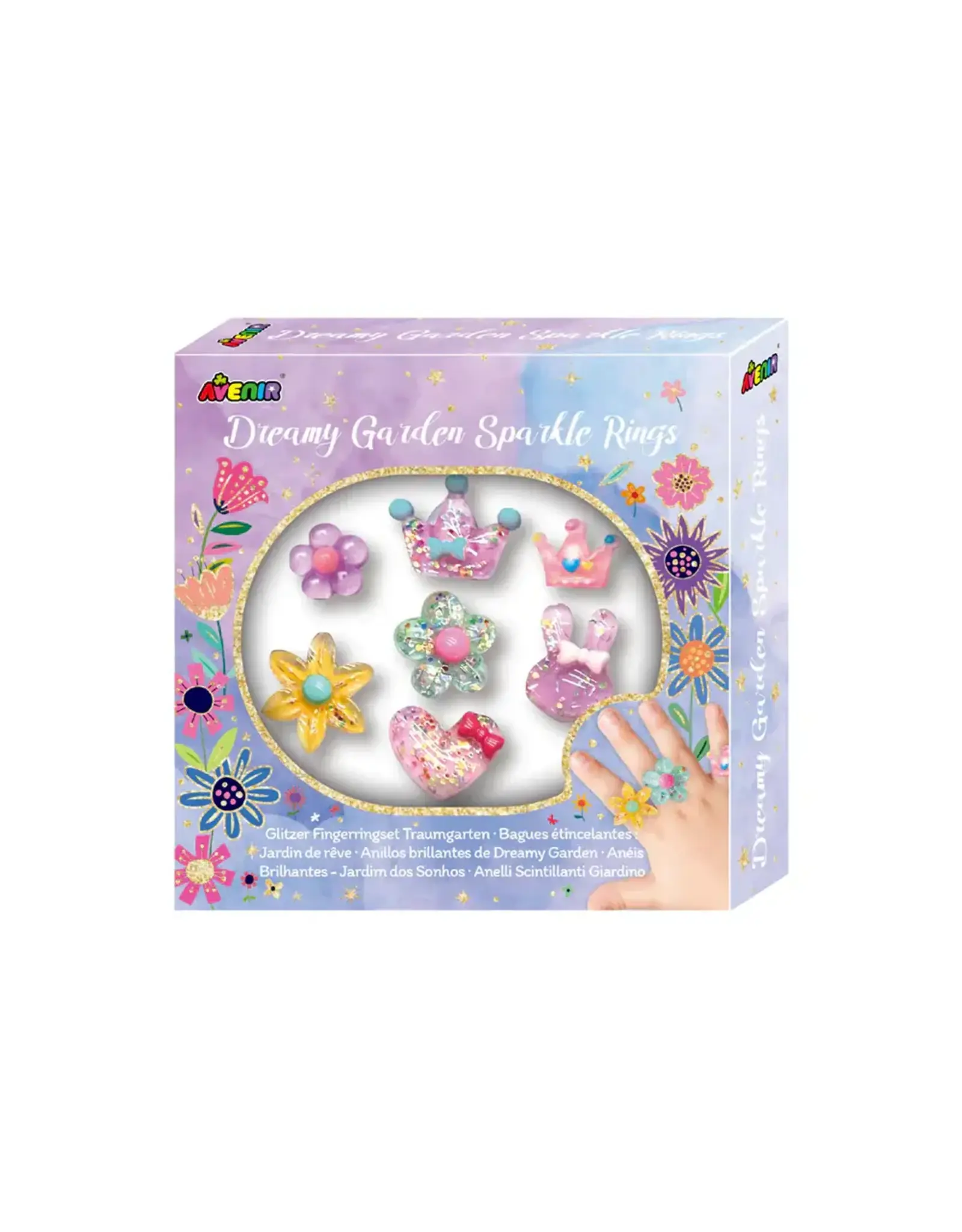 Avenir Dreamy Garden Sparkle Rings