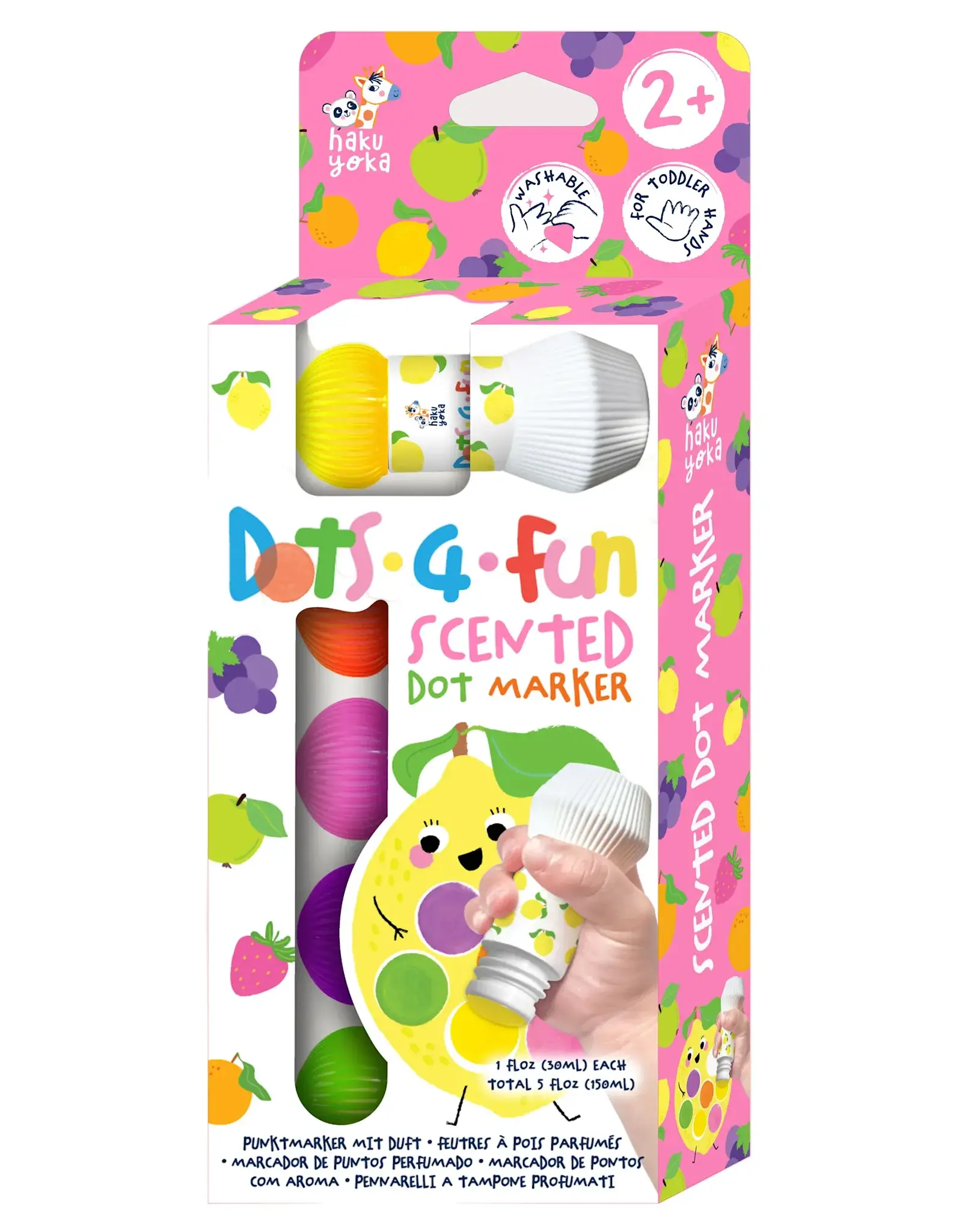Playwell Hakuyoka Dots 4 Fun Dot Marker Scented