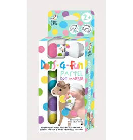 Playwell Hakuyoka Dots 4 Fun Dot Marker Pastel