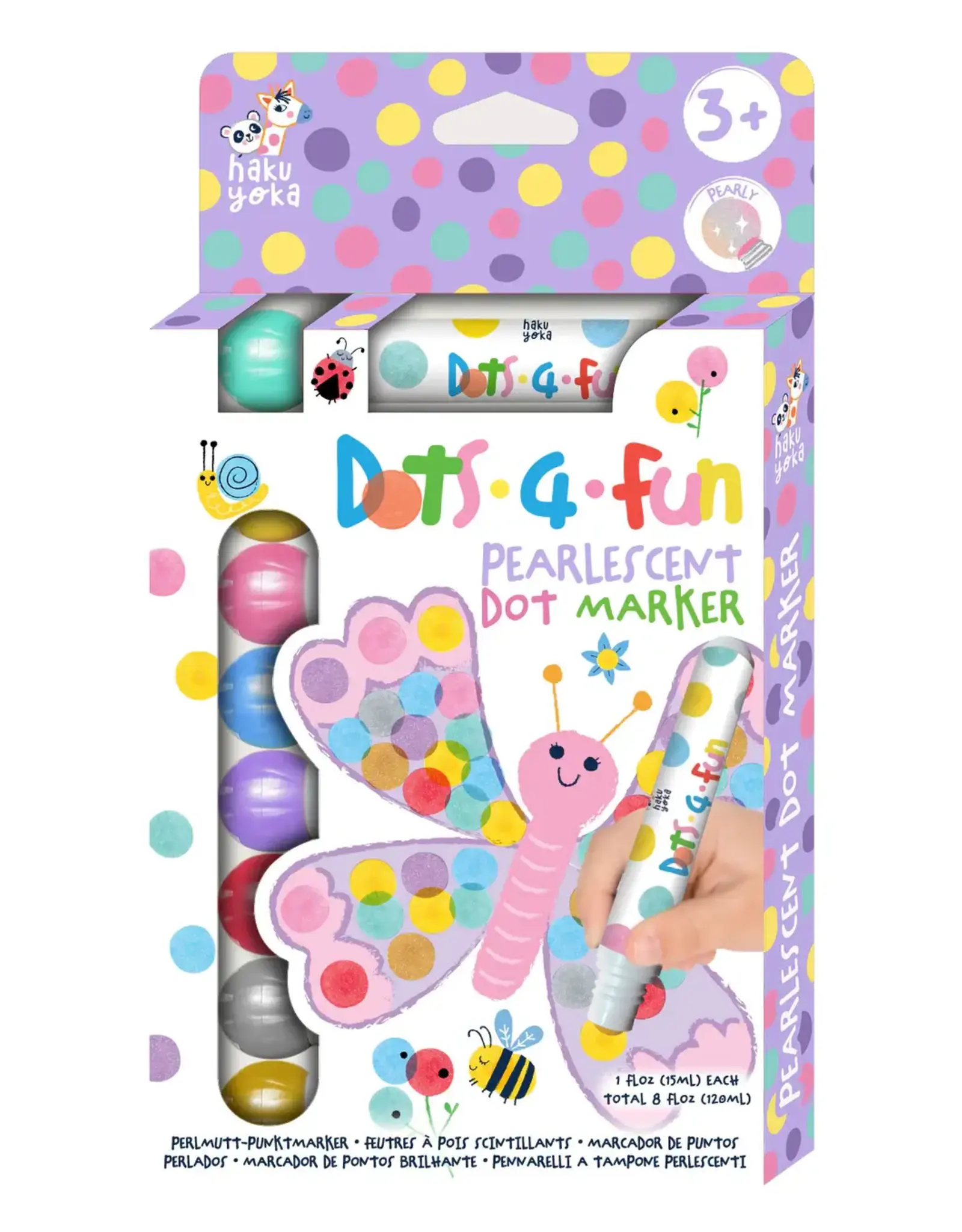 Avenir Pearlescent Dot Markers
