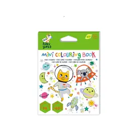 Haku Yoka Mini Colouring Book Space