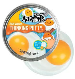 Crazy Aaron's Putty World Eggcellent Full Size 4" Thinking Putty Tin
