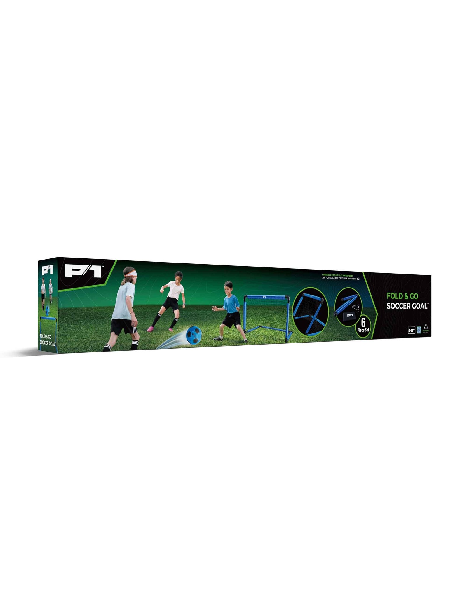 Playwell Fold & Go Soccer Goal