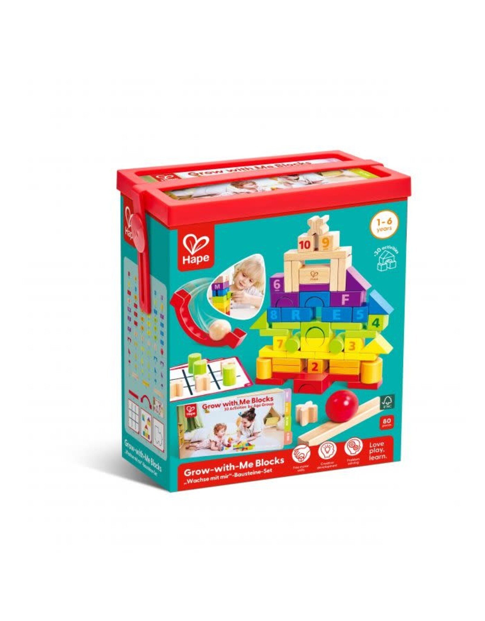 Hape Grow With Me Blocks