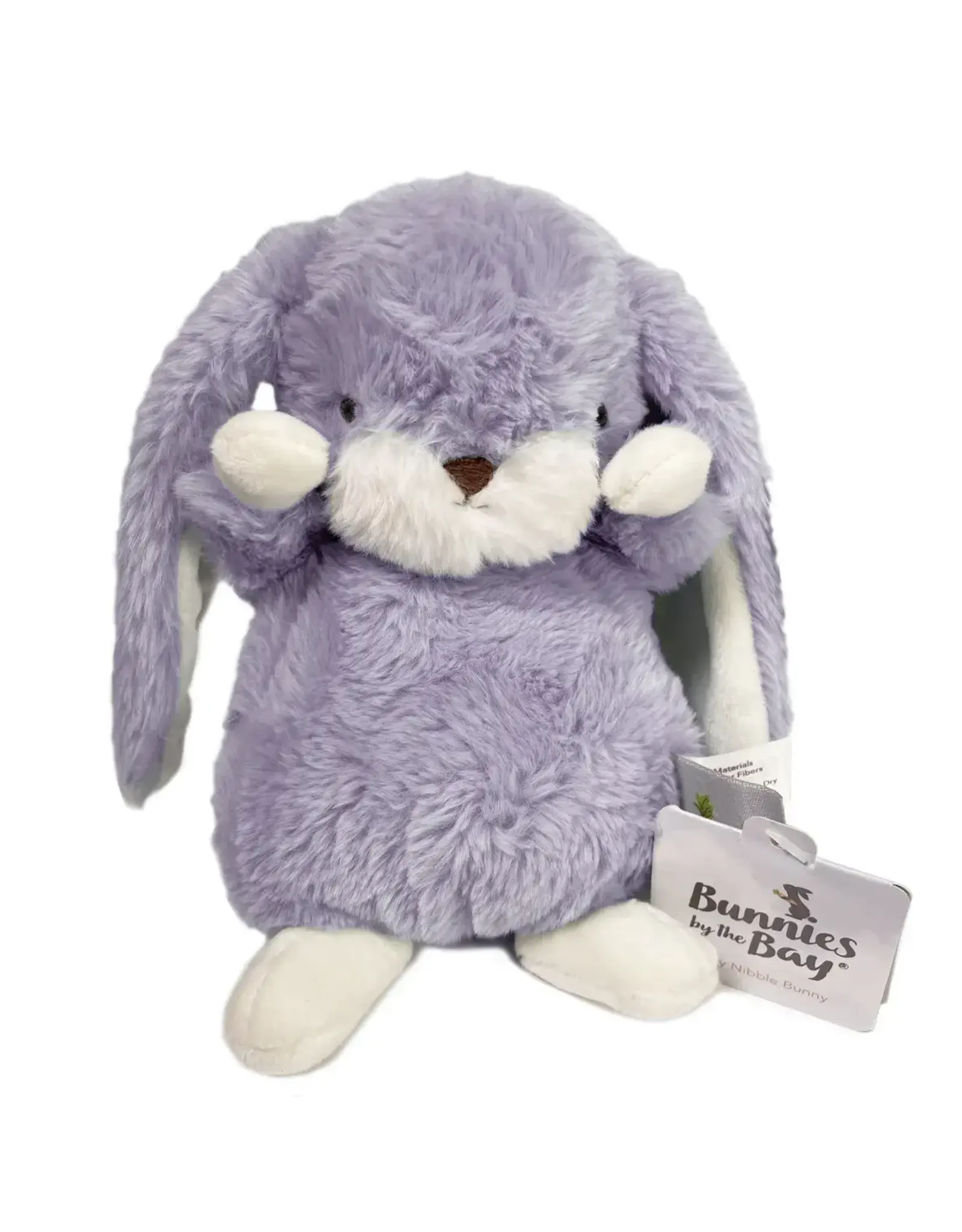 Bunnies By the Bay Tiny Nibble 8" Bunny Amethyst