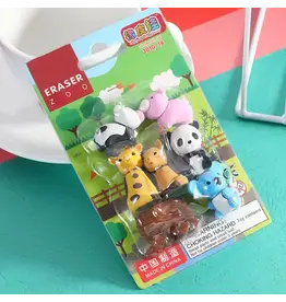 The Toy Network Animal Mix Eraser Set