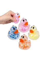 JSBlueRidge Toys Happy Easter Squeezy Bead Ducky Fidget Kids Toys