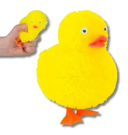 JSBlueRidge Toys Yellow Easter Puffer Ducks Fidget Kids Toy