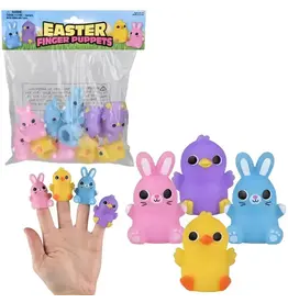 JSBlueRidge Toys Easter Finger Puppets Kids Toy