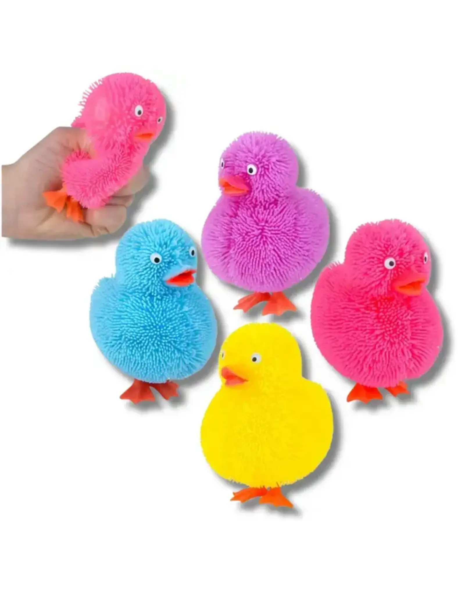 JSBlueRidge Toys Easter Soft Puffer Ducks Fidget Kids Toy