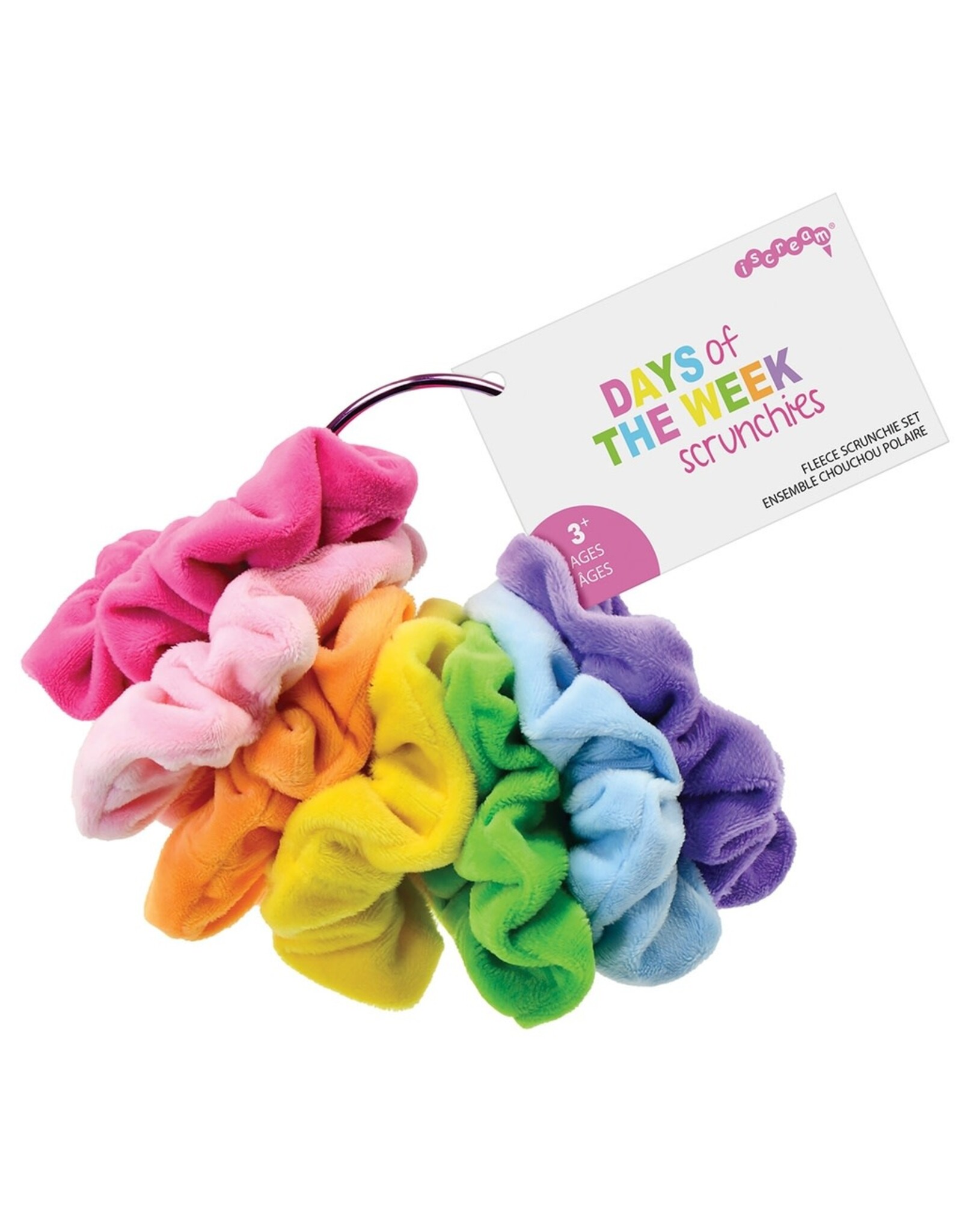 Iscream Days Of The Week Scrunchie Set