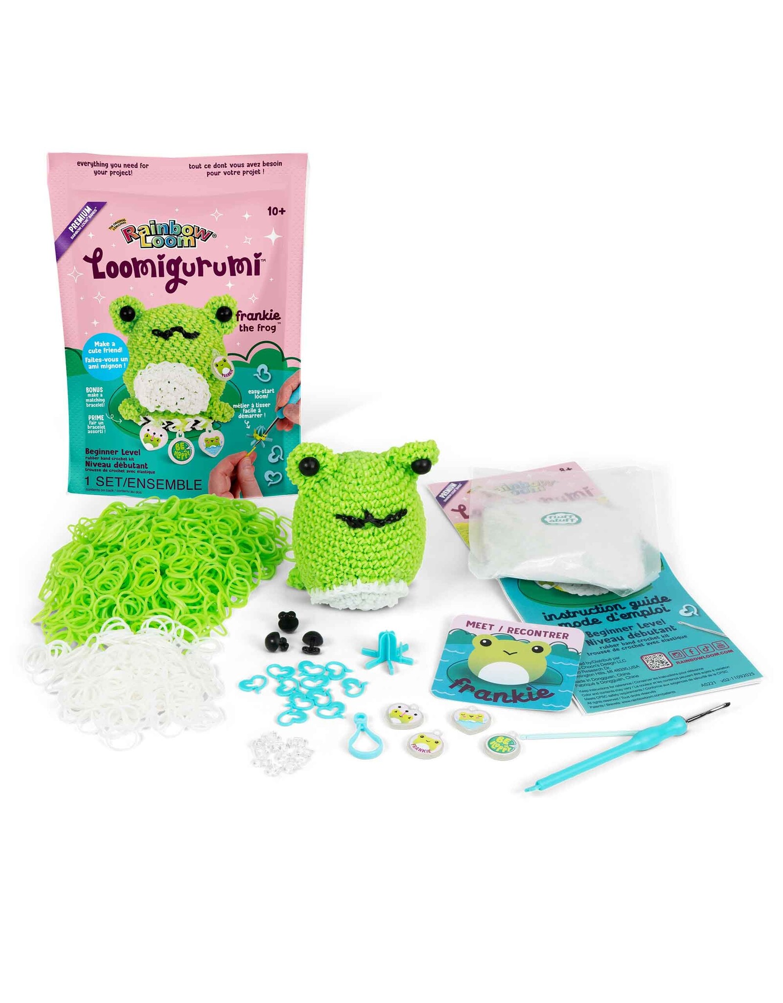 Rainbow Loom Rainbow Loom Loomigurumi Kit Frankie the Frog