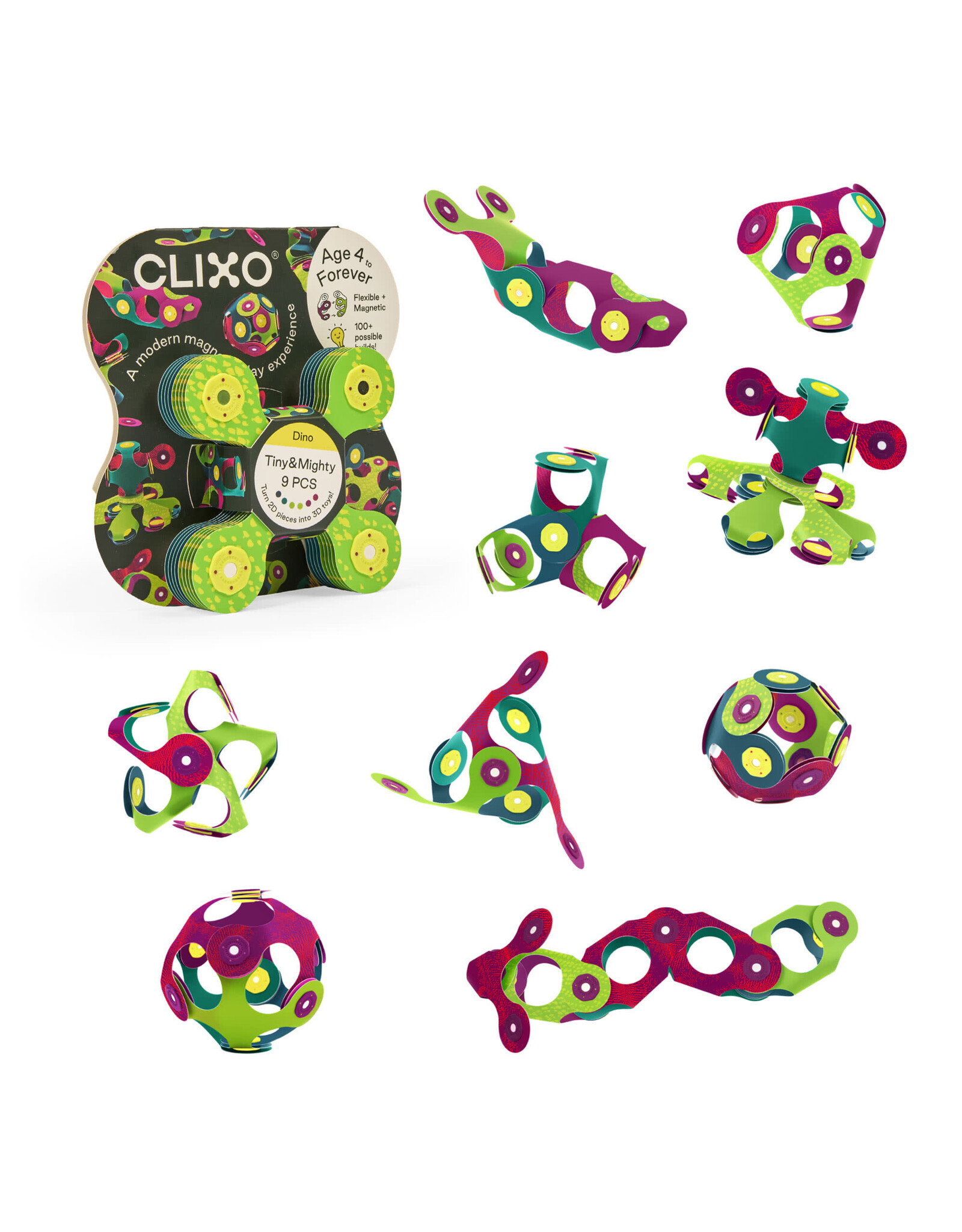 CLIXO Clixo Tiny & Mighty Dino