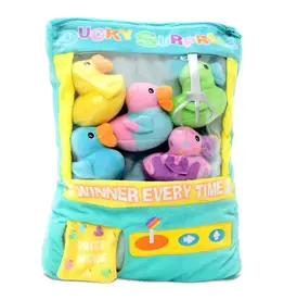 Iscream Duck Claw Machine Packaging Plush