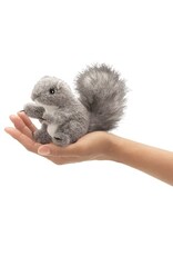 Folkmanis Mini Gray Squirrel Finger Puppet