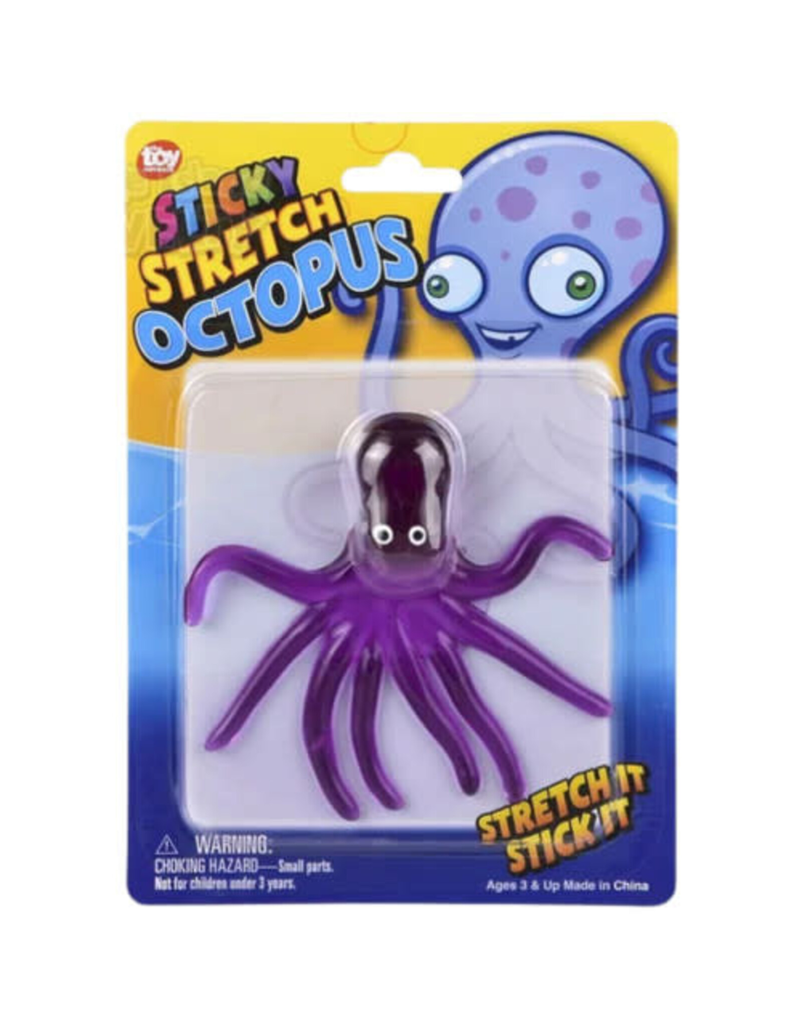 JSBlueRidge Toys Octopus Sticky & Stretchy Fidget Kids Toy