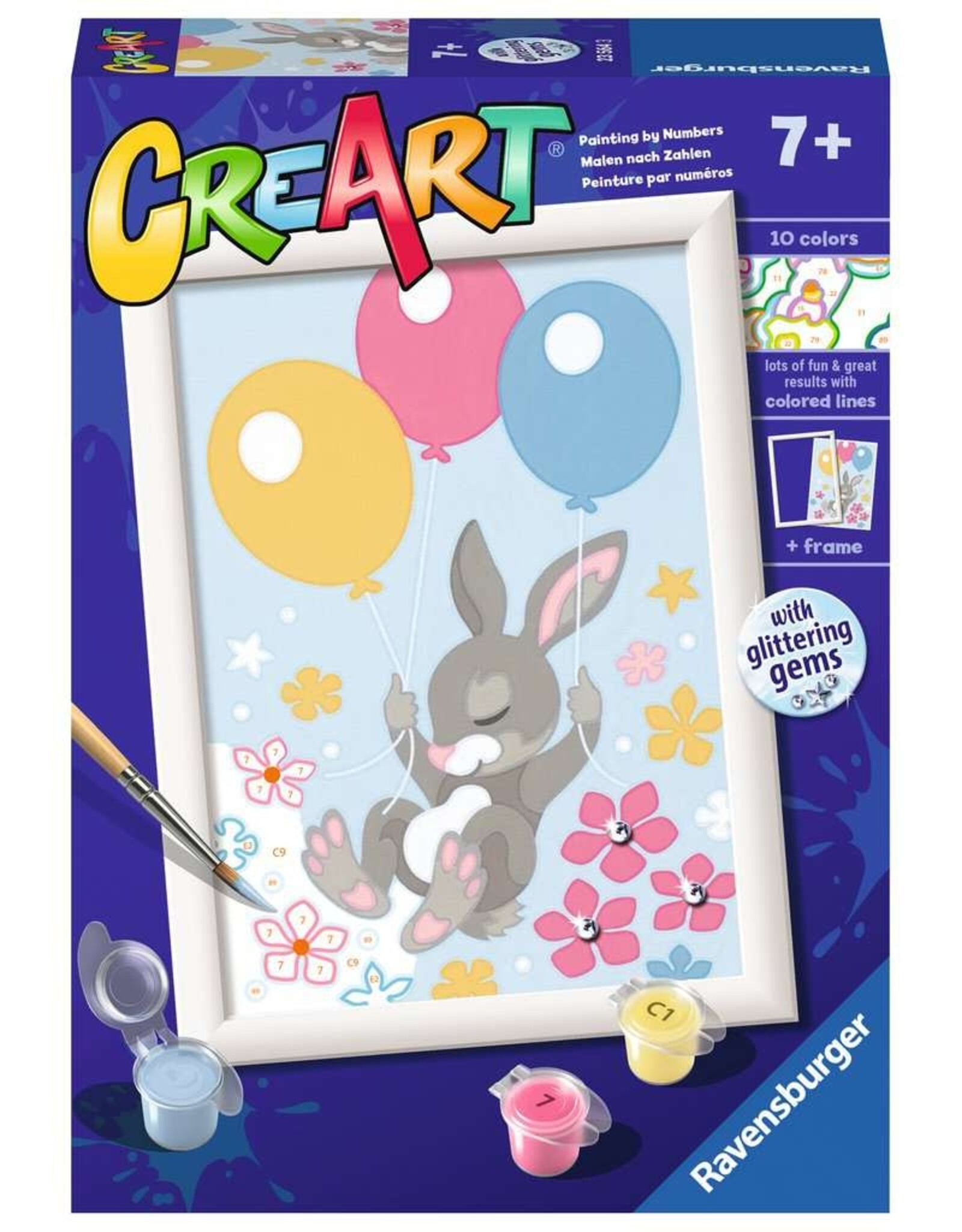 Ravensburger CreArt Cute Bunny 8x12cm