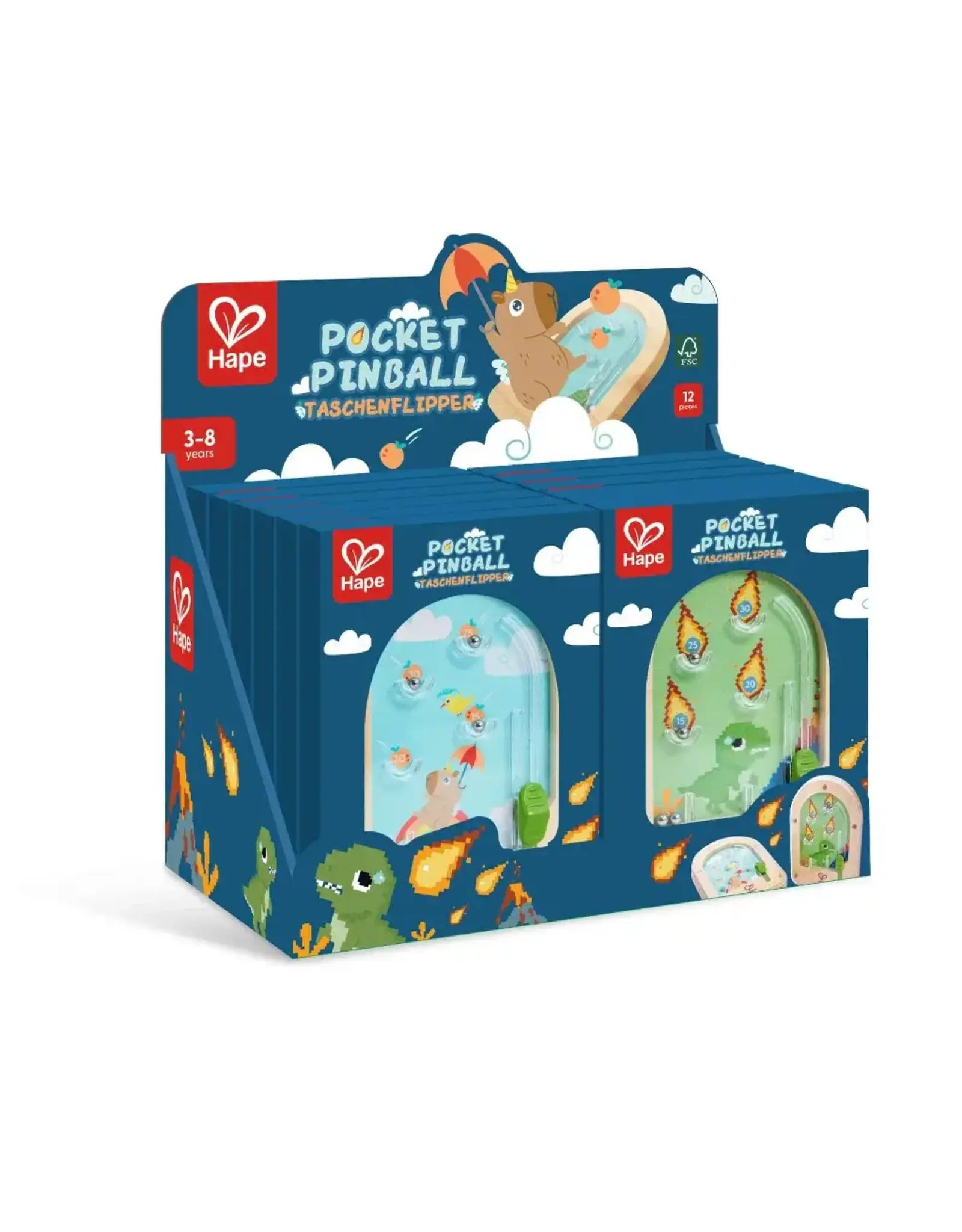 Hape Pocket Pinball Dinosaur