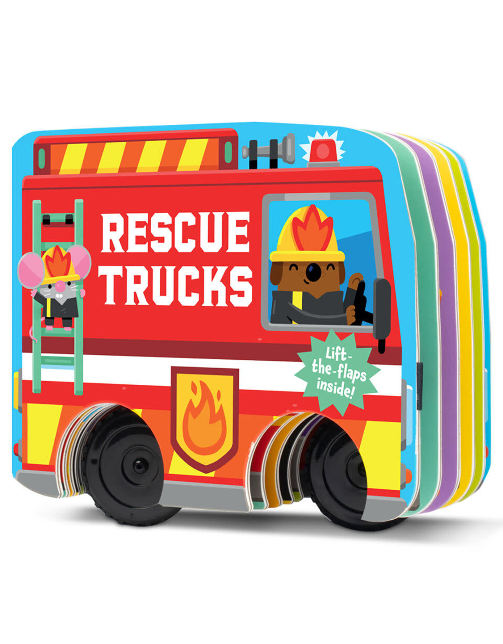 Scholastic Spin and Lift Rescue Trucks