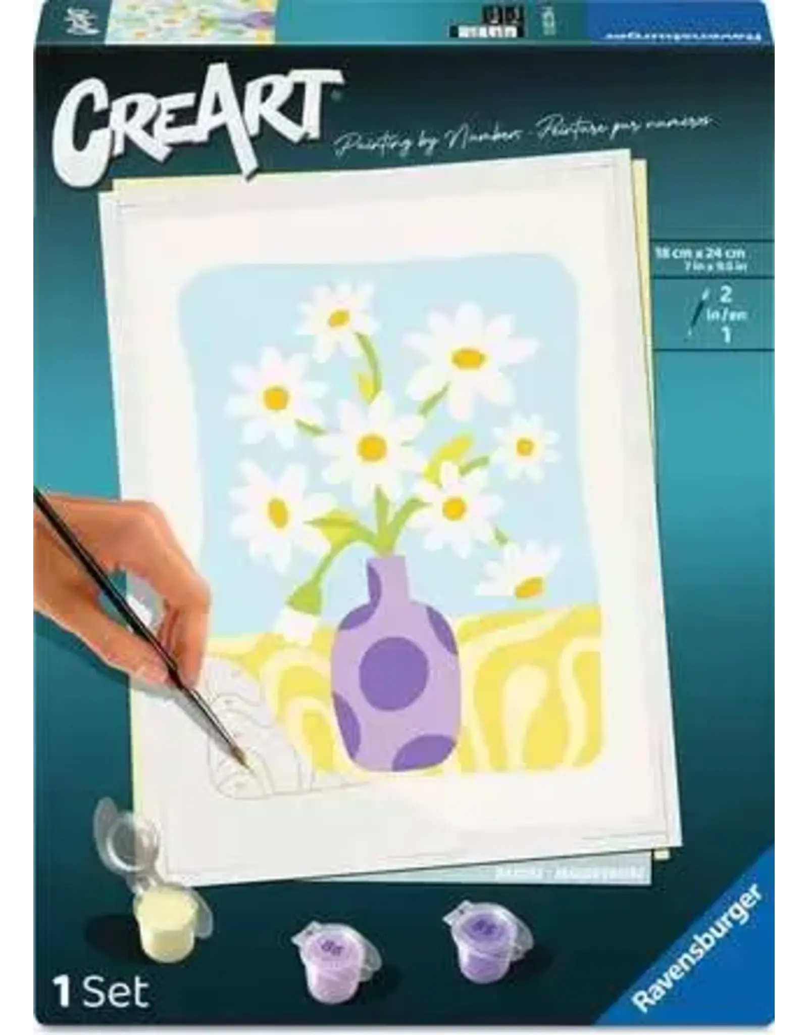 Ravensburger CreArt Daisies 12x18cm