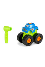 John Deere Build-A-Buddy Monster Truck 2-in-1 Toy with Hand Ratchet