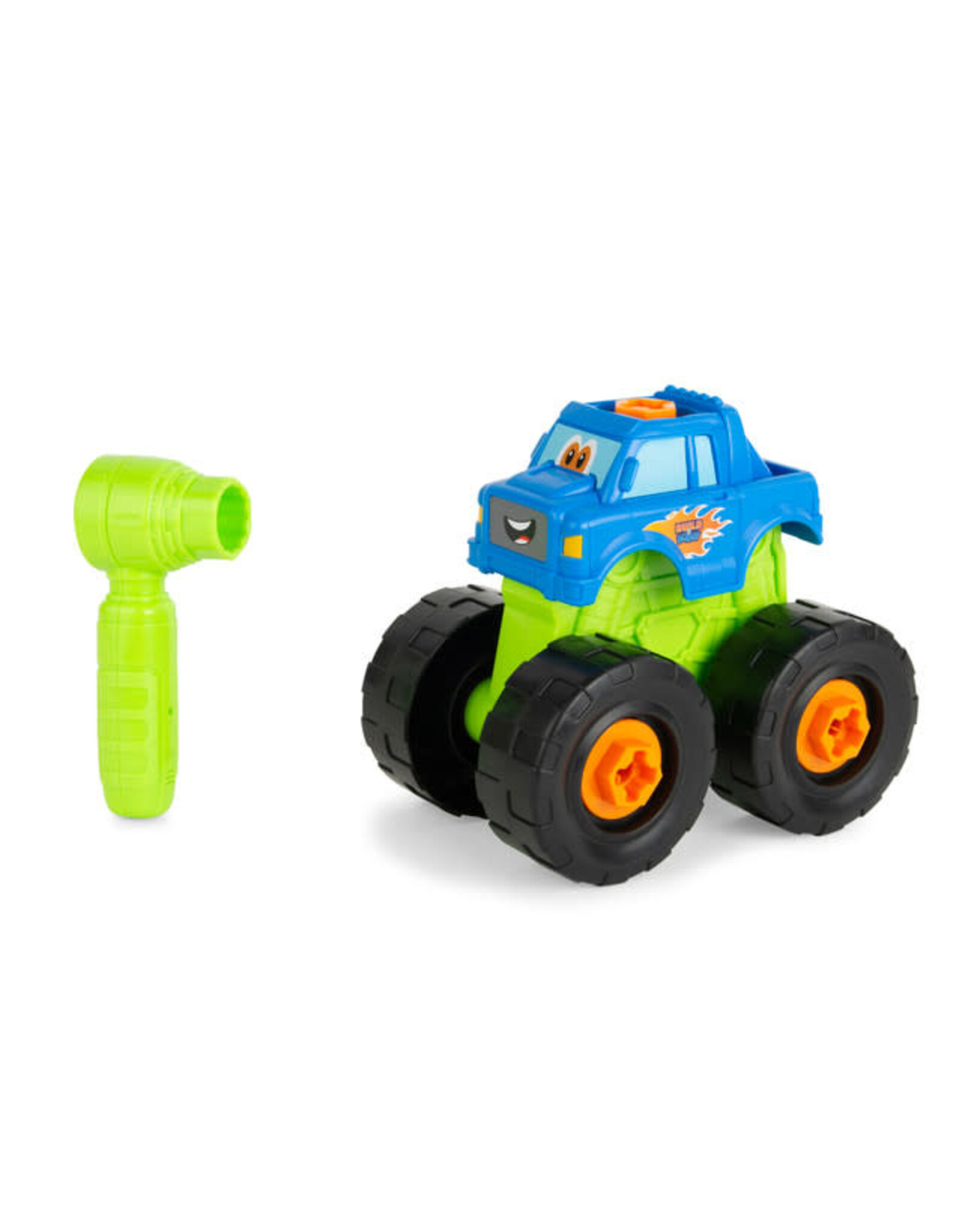 John Deere Build-A-Buddy Monster Truck 2-in-1 Toy with Hand Ratchet
